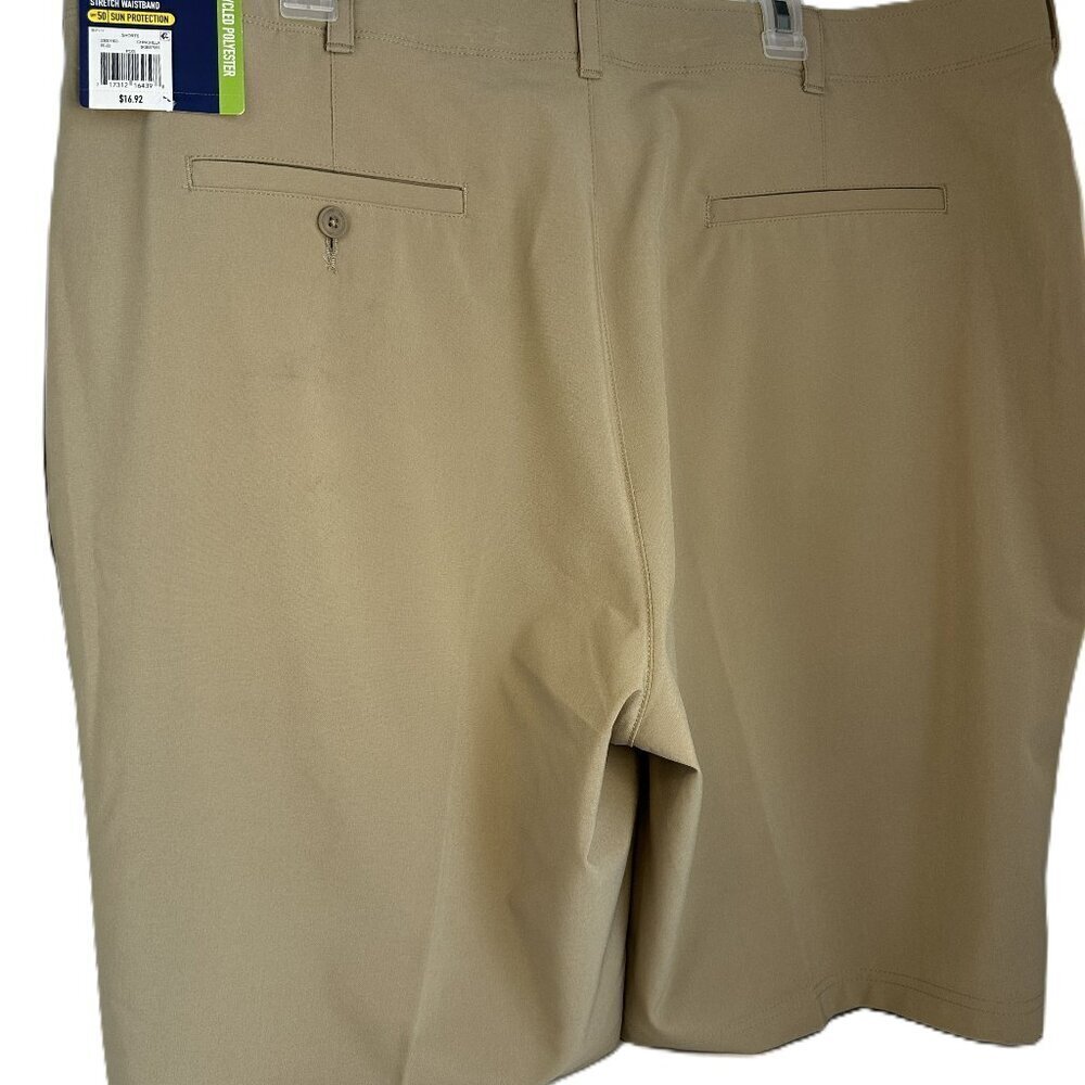 Men's Performance Ben Hogan Shorts Size 44" Waist Tan Colored NWT
